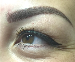 Microblading Eyebrows by Deanna Lien of Artistry Of Permanent Makeup in San Diego